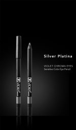 سایه چشم مدادی نقره ای ویولت SILVER PLATINA