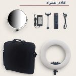 رینگ لایت برند هیرو 18 اینچ 96 وات-LED RINGLIGHT 96WATT 18inches hero - Image 2