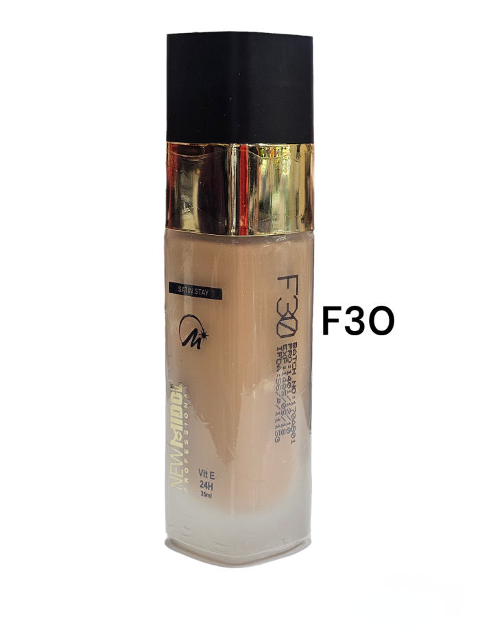 کرم پودر شیشه ای رنگ شماره F30 برند نیومیدول - تصویر 2