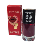 تینت لب رنگ شماره G750 قرمز آلبالویی برند گلدن بل tint lip G750 - تصویر 2
