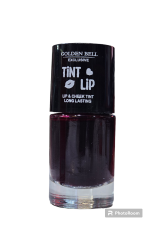 تینت لب رنگ شماره G754 قرمز آلبالویی برند گلدن بل tint lip G754 GOLDENBELL