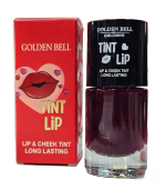 تینت لب رنگ شماره G753  آلبالویی برند گلدن بل tint lip GOLDEN BELL G753 - تصویر 3