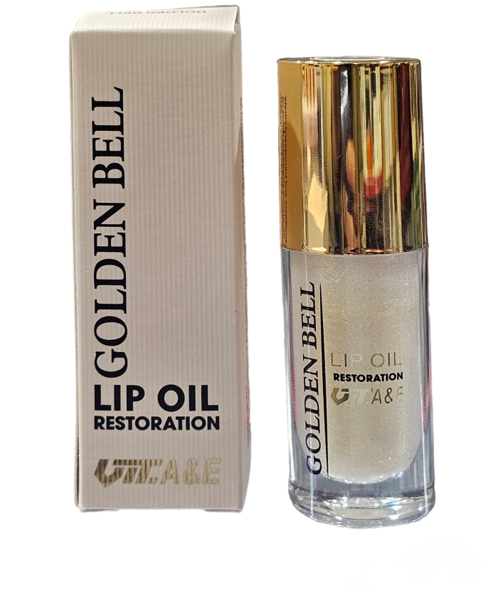 روغن لب شاین طلایی براق شماره 741 برند گلدن بل GOLDEN BELL LIP OIL 741 - Image 2