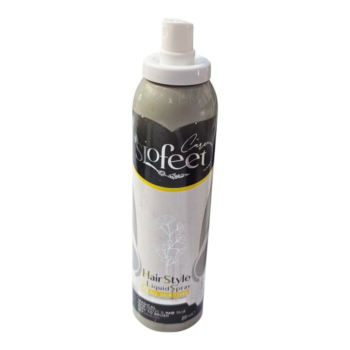 اسپری چسب مو و خوشبوکننده اسلوفیت SLOFEET حجم 200 میلی‌لیتر | حالت‌دهنده و تثبیت‌کننده مو - تصویر 2