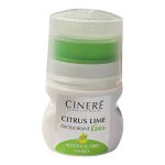 دئودرانت سینره Citrus Lime حجم 50 میلی‌لیتر | ضد تعریق بدون الکل یونیسکس 24 ساعته