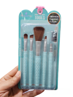 ست برس گریم و آرایش بسته ۵عددی tools - Image 2