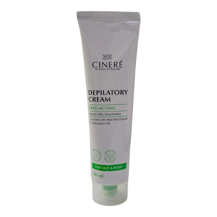 کرم موبر سینره CINERE مخصوص صورت و بدن حجم 100 میلی‌لیتر | Depilatory Cream Fast Acting - Image 2