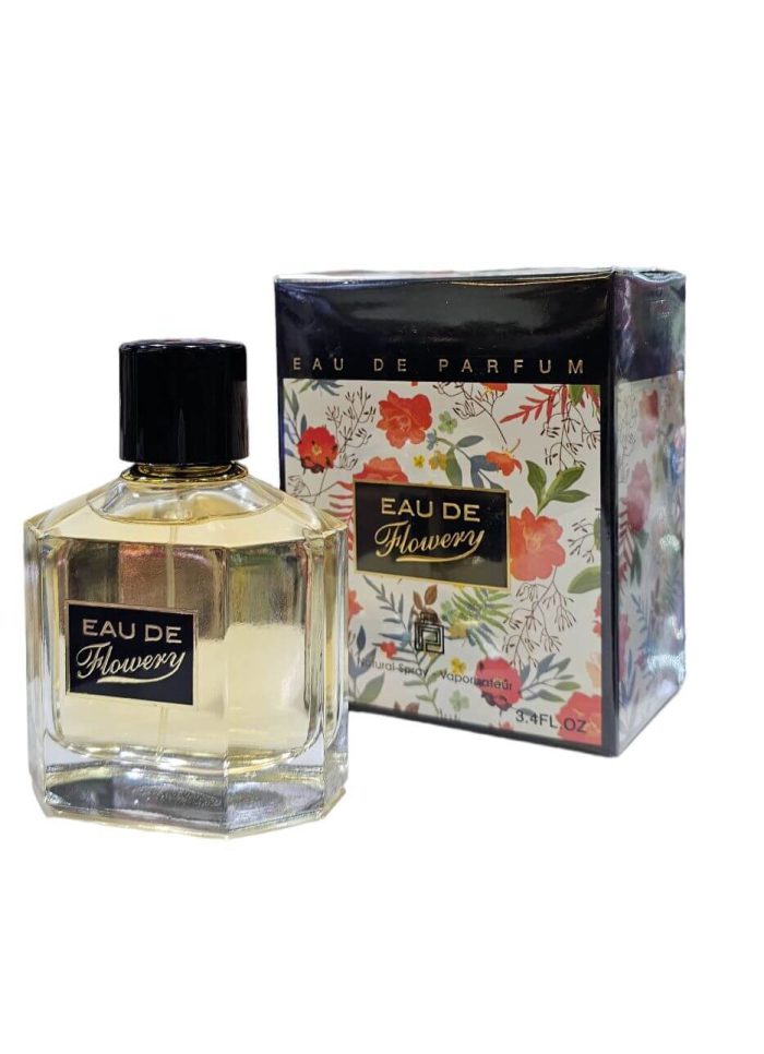 ادکلن عود فلوور برند پارادایس حجم100میلی لیتر EAU DE PARFUM EAUDE flowery 100ml - تصویر 2