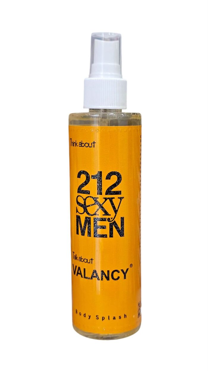 بادی اسپلش مردانه والانسی مدل SEXY MEN 212 حجم 200 میلی لیتر - Image 2