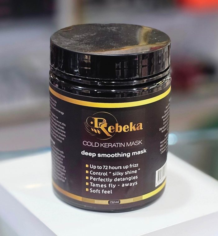 ماسک موی ربکا - تقویت و درخشندگی با فرمول کراتین و روغن مارولا! حجم750میل - Image 2