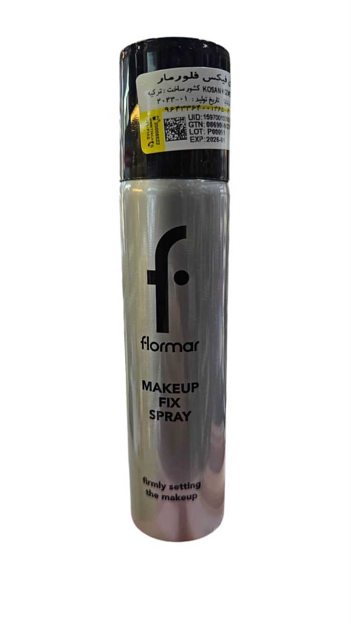 اسپری فیکس میکاپ فلورمارflormar - ماندگاری طولانی و طراوت بخش حجم75میل - تصویر 3