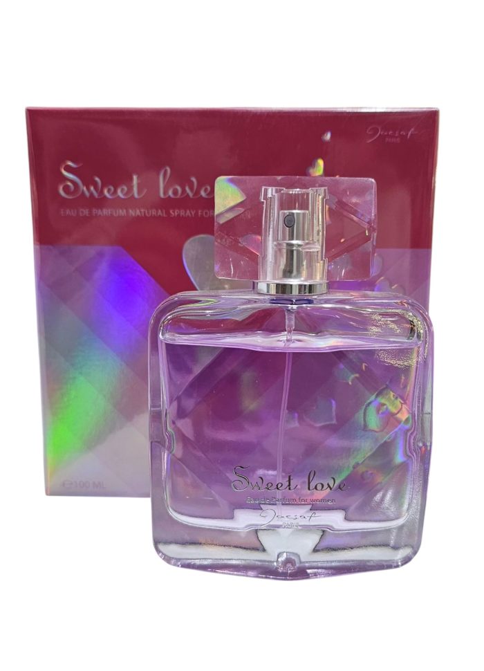 ادکلن ادوپرفیوم زنانه سوئیت لاو SWEET LOVE برند ژک ساف حجم100میلی لیتر - Image 3