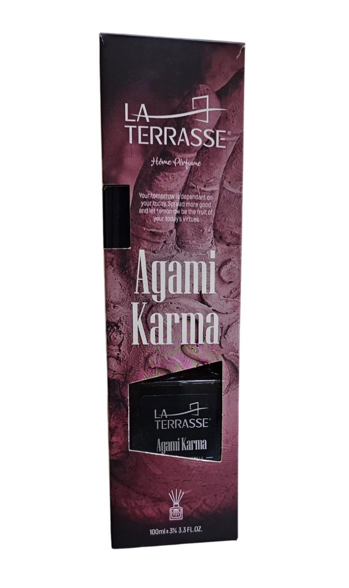 خوشبو کننده محیط لاتراس با عطر agami karma حجم100میلی لیتر - Image 3