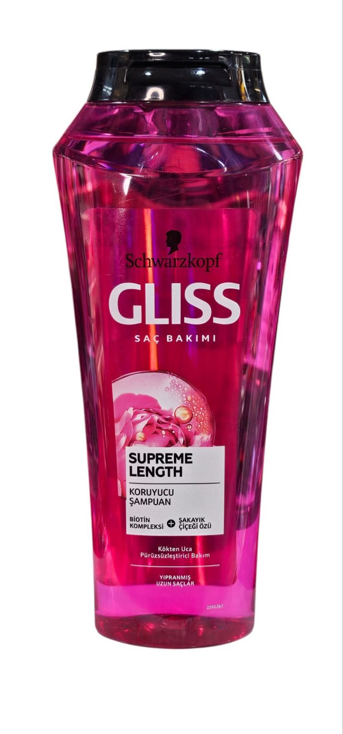 شامپو گلیس SUPREME LENGTH GLISS  مغذی حجم500میل - Image 3