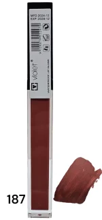 رژ لب مایع برند ویولت شماره 187- LIP GLOSE WATERPROOF VIOLET187 - تصویر 3