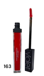رژ لب مایع مخملی شماره 163 برند ویولت -VIOLET LIP GLOSS 163 - Image 3