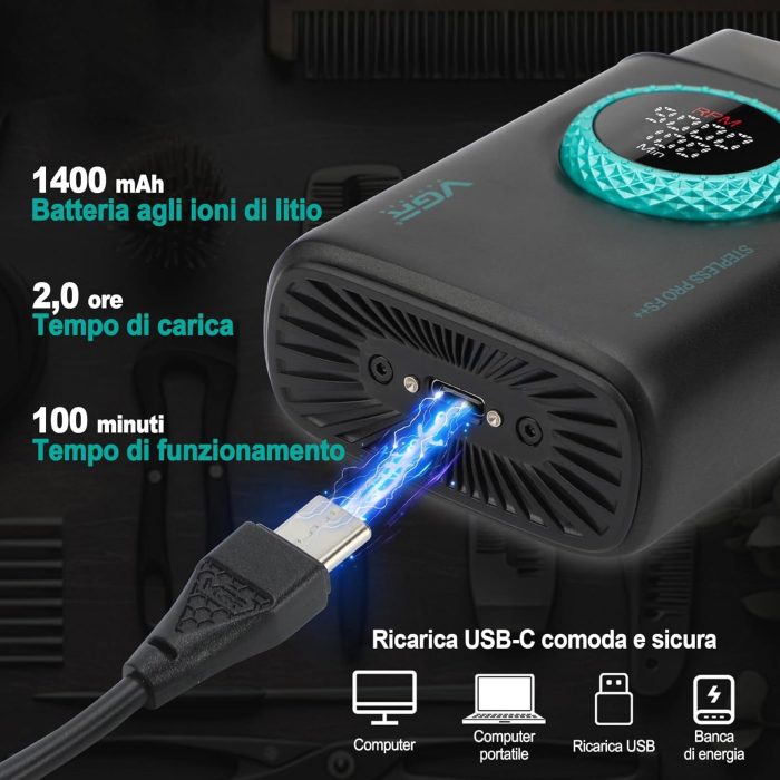 ریش‌تراش VGR مدل V-377 (اورجینال) - Image 4