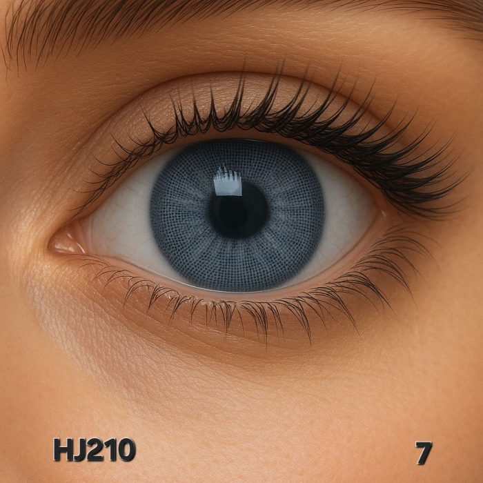 لنز رنگی چشم بیوتی رنگ طوسی شماره 7  HJ210 Beauty - Image 2