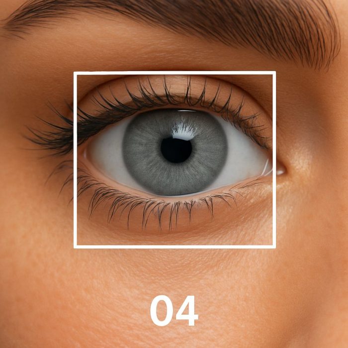 لنز رنگی چشم بیوتی رنگ طوسی شماره ۰۴ Beauty HC310 - Image 3
