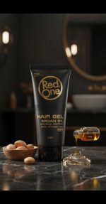 ژل موی تیوپی RedOne حاوی روغن آرگان حجم200میلی لیتر - Image 2