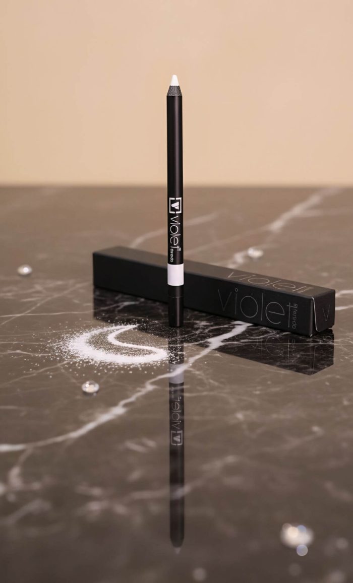 مداد چشم سفید برند ویولت- WHITE PARTY  violet chroma eyes - تصویر 3