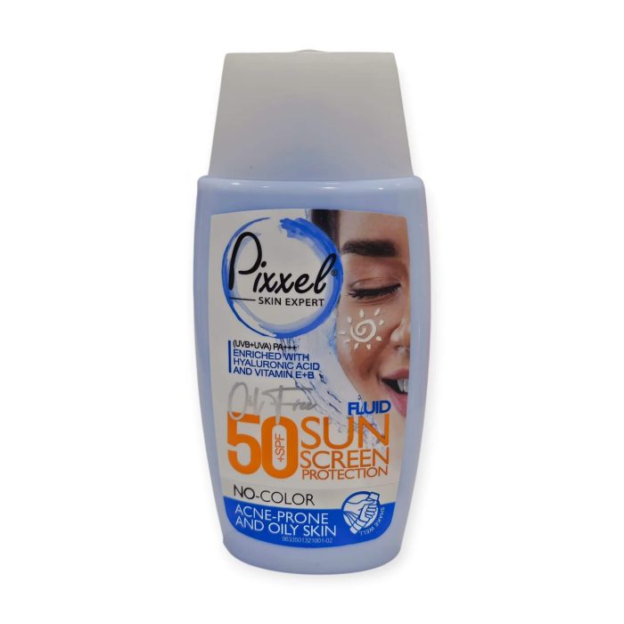 کرم ضدآفتاب بدون رنگ پیکسل Pixxel با SPF 50 مناسب پوست چرب حجم50میل - تصویر 3