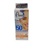 ضدآفتاب رنگ بژ روشنspf50 مناسب پوست خشک و حساس برند پیکسل حجم50میل - Image 2