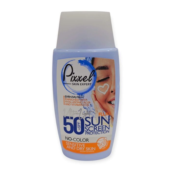کرم ضدآفتاب بدون رنگ پیکسل Pixxel با SPF 50 مناسب پوست خشک حجم50میل - تصویر 3