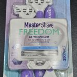 ژیلت اصلاح بانوان سه تیغ بسته۳عددی برند Master shave مدلFREEDOM
